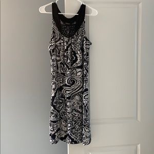 Elementz Bkack and White Dress